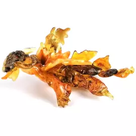 Сувенир из янтарных камней "Дракон"