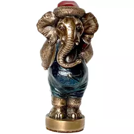 Скульптура из бронзы "Слоник"