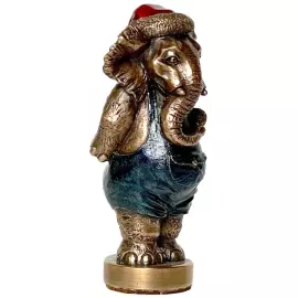 Скульптура из бронзы "Слоник"