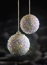 Set of balls "Magic" silver, 6 pcs
