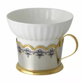 Серебряный чайный набор "Астра" на 1 персону