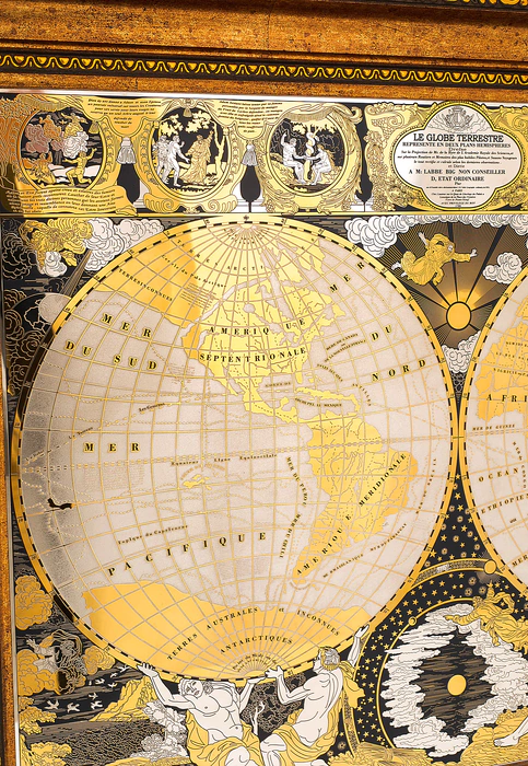 Panel "World Map" Zlatoust