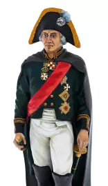 Статуэтка из массива ольхи "Ушаков Ф.Ф" из коллекции "История Государства Российского"