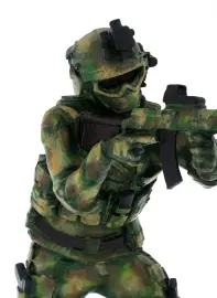 Сувенир из массива бука "Солдат" Сувенир из массива бука "Солдат"