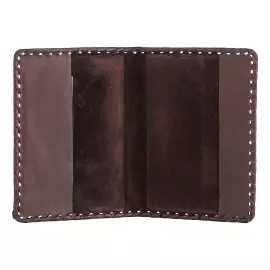 Обложка для паспорта в кожаном переплете "Моряку-1" с сублимированной накладкой