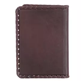 Обложка для паспорта в кожаном переплете "Моряку-1" с сублимированной накладкой