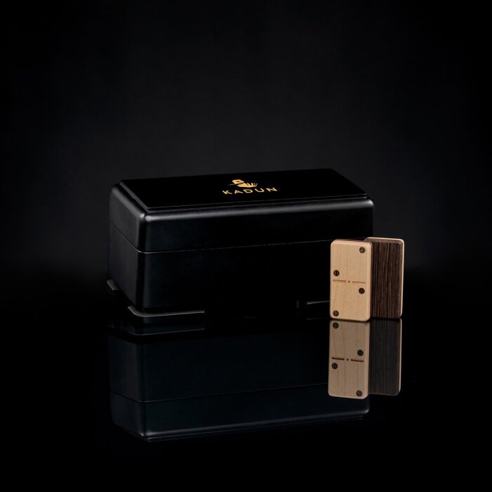 KADUN dominoes made of maple and wenge