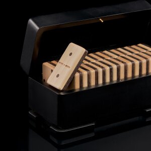 KADUN dominoes made of maple and wenge