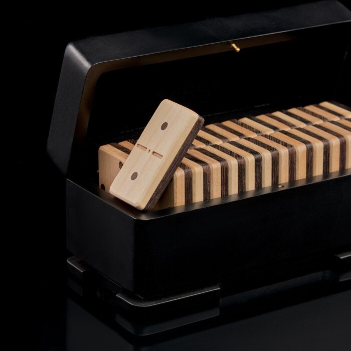 KADUN dominoes made of maple and wenge