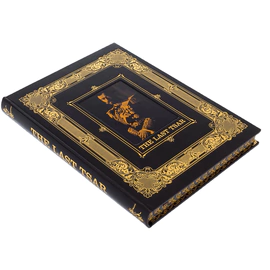 Книга в кожаном переплете "Последний царь. The last tsar" на английском языке