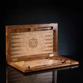 Нарды из красного дерева "Ветер пустыни"