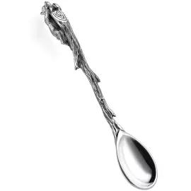 Набор серебряных кофейных ложек "Три медведя" 3 шт.