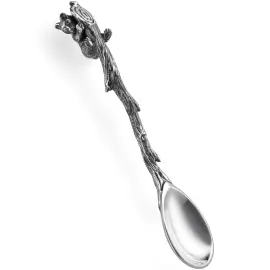 Набор серебряных кофейных ложек "Три медведя" 3 шт.