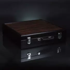 Шахматы из бивня мамонта и эбена "Селенус Люкс"