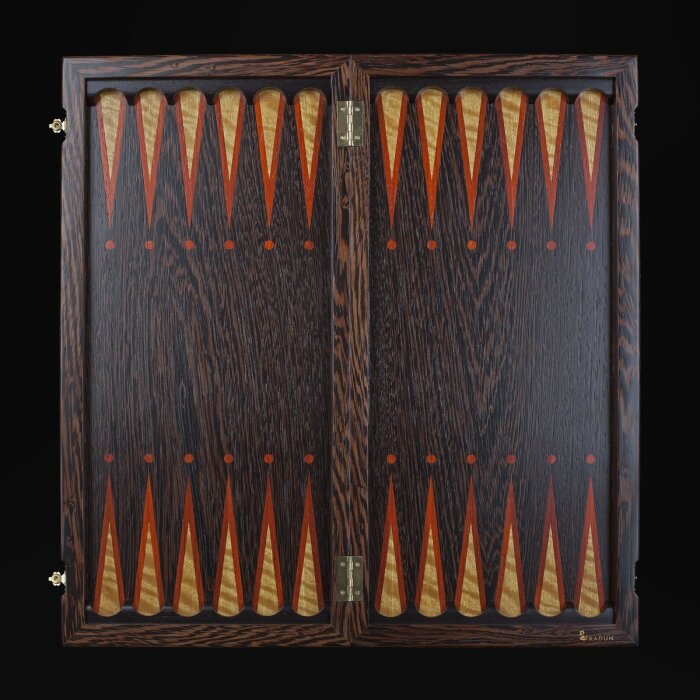 Backgammon from wenge "Salamander Elite"