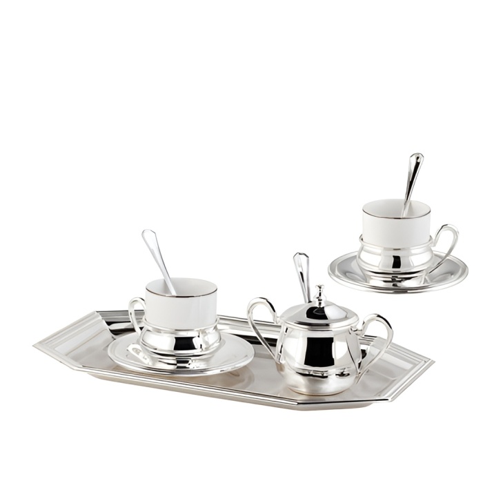 Extra Lusso coffee set for 2 persons