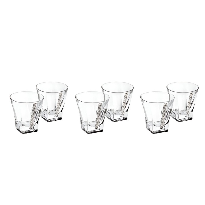 A set for vodka "Cone" for 6 people, a statuette "Rabbit"