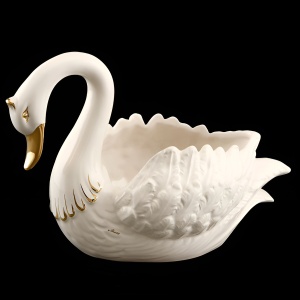 Fruit bowl "Swan"
