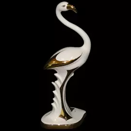 Статуэтка "Фламинго" с позолотой