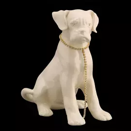 Статуэтка "Щенок" со стразами Swarovski