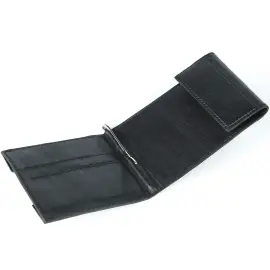 Зажим для денег "Георгий Победоносец" из телячьей кожи Зажим для денег "Георгий Победоносец" из телячьей кожи