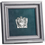 Настенное панно "Святая Троица" с серебром