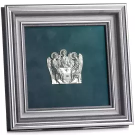 Настенное панно "Святая Троица" с серебром