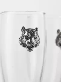 Набор бокалов под шампанское "Тигр" на 2 персоны