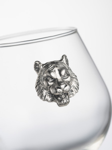 A set of cognac glasses "Tiger" for 2 persons