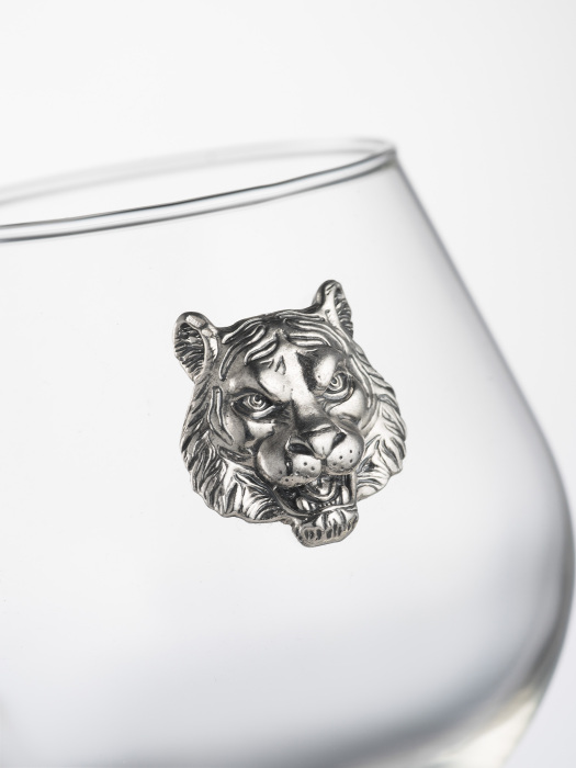 A set of cognac glasses "Tiger" for 2 persons