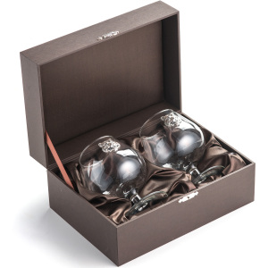 A set of cognac glasses "Tiger" for 2 persons