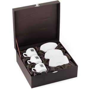 Porcelain coffee set "Petersburg" for 3 persons