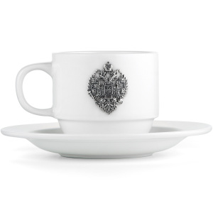 Porcelain coffee set "Empire" for 3 persons