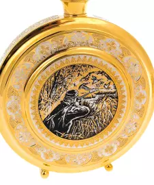 Hunting set "At rest" Zlatoust for 3 persons