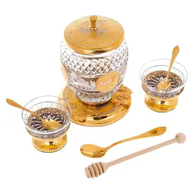 Набор для мёда с пиалами, Златоуст
