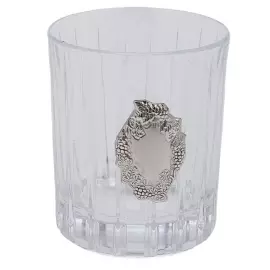 A set of glasses for vodka "Vinograd" with silver plating, for 6 people