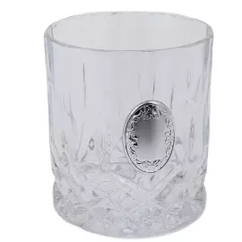 A set of Faberge whiskey glasses with silver plating, for 6 people