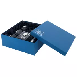 A set of glasses for whiskey "Grapes" with silver plating, for 6 people