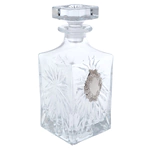 Набор бокалов для виски "Виноград" с посеребрением, на 6 персон