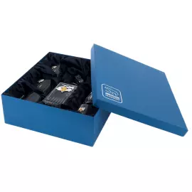 Grape Vine whiskey set with silver plating, for 6 persons