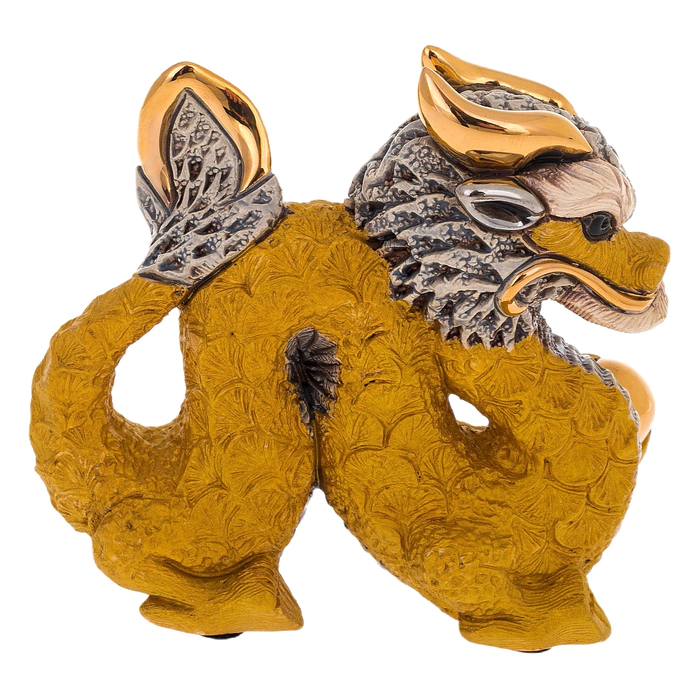 Sculpture "Golden Dragon"