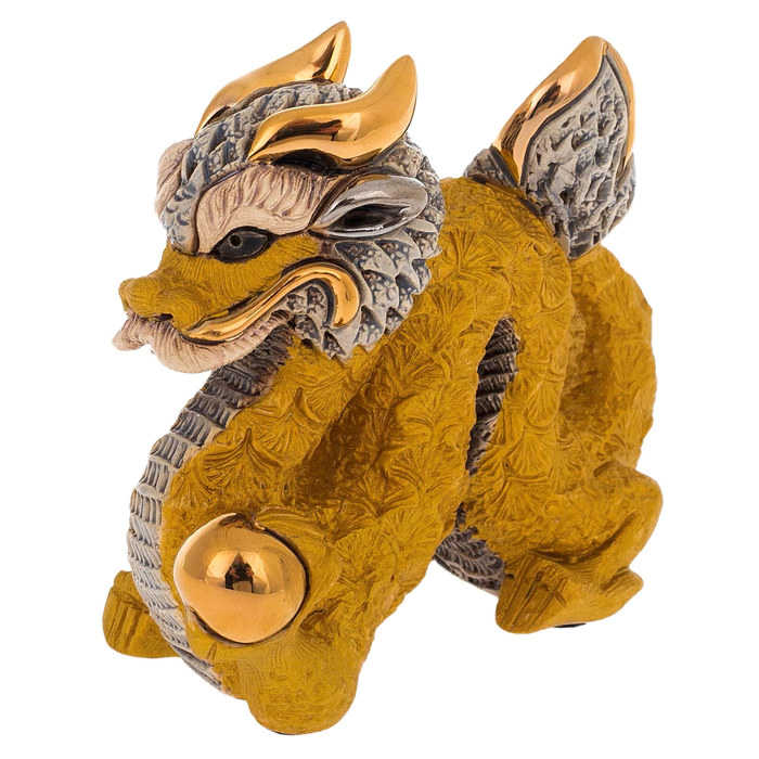 Sculpture "Golden Dragon"