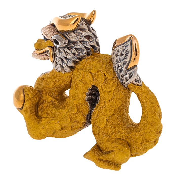 Sculpture "Golden Dragon"