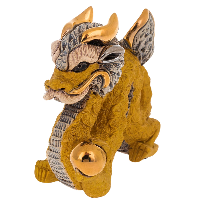 Sculpture "Golden Dragon"