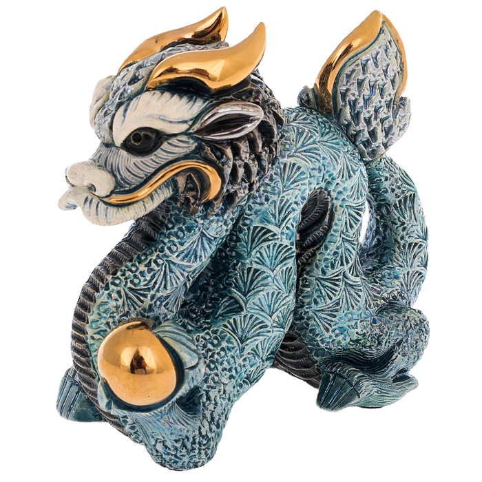 Sculpture "Blue Dragon"