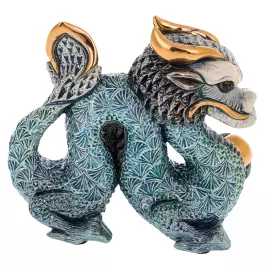 Скульптура "Синий Дракон"