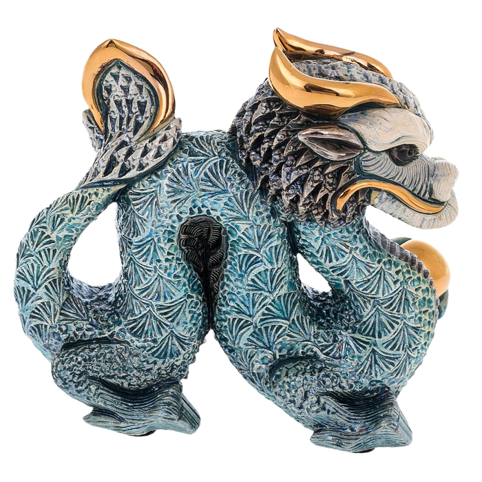 Sculpture "Blue Dragon"