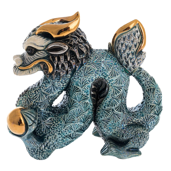 Sculpture "Blue Dragon"