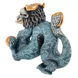 Скульптура "Синий Дракон"