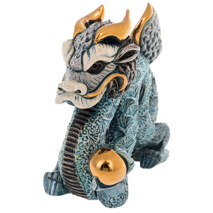 Sculpture "Blue Dragon"